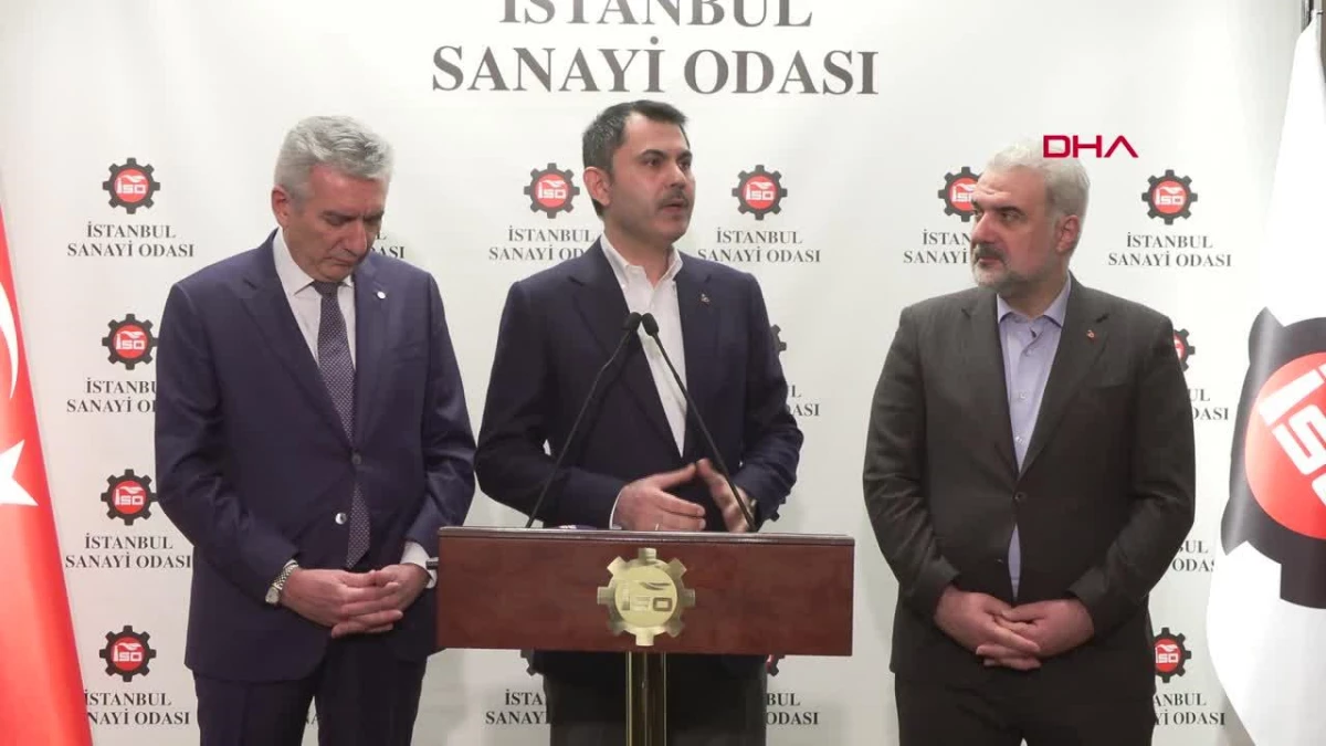 AK Parti İstanbul Büyükşehir Belediye Başkan Adayı Murat Kurum, İstanbul Sanayi Odası\'nda istihdam projelerini anlattı