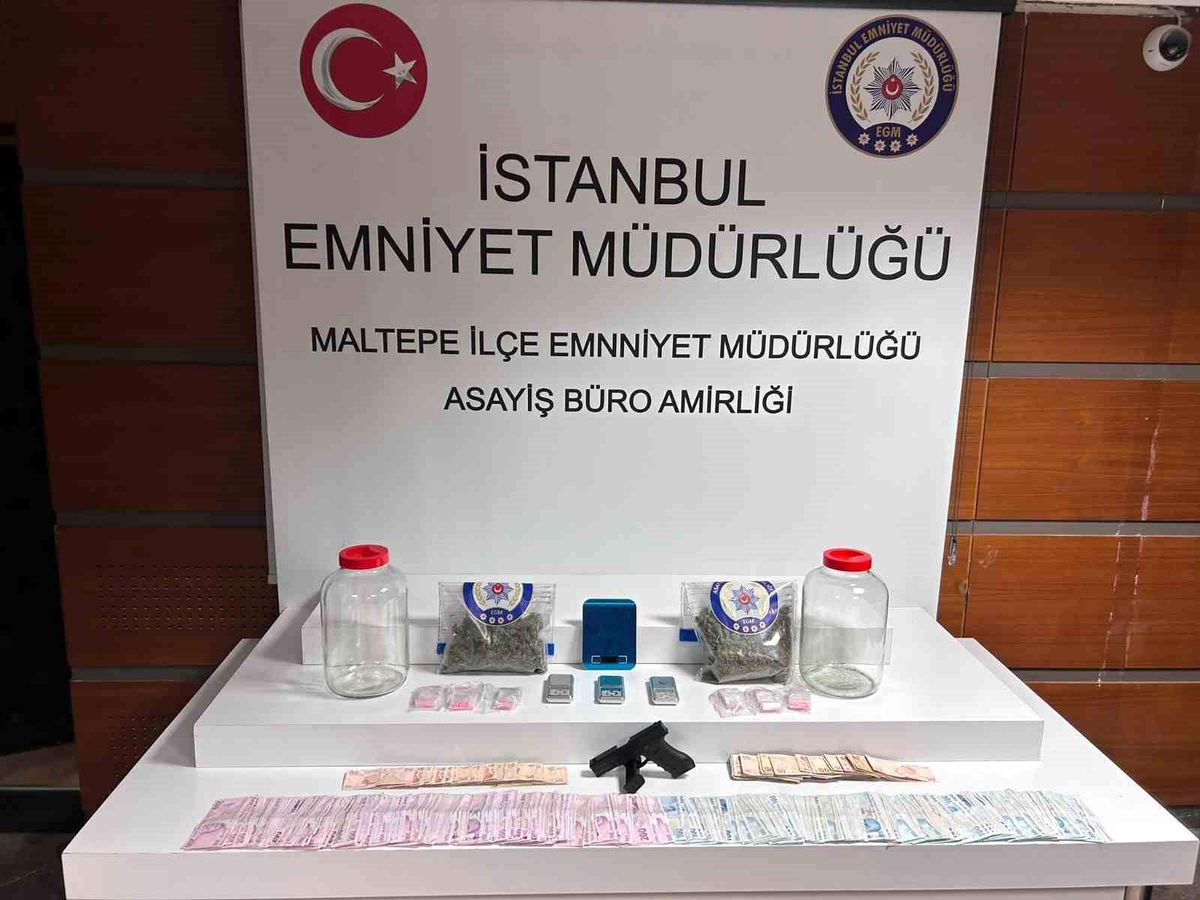 Maltepe\'de Uyuşturucu Ticareti Yapan Şüpheli Yakalandı