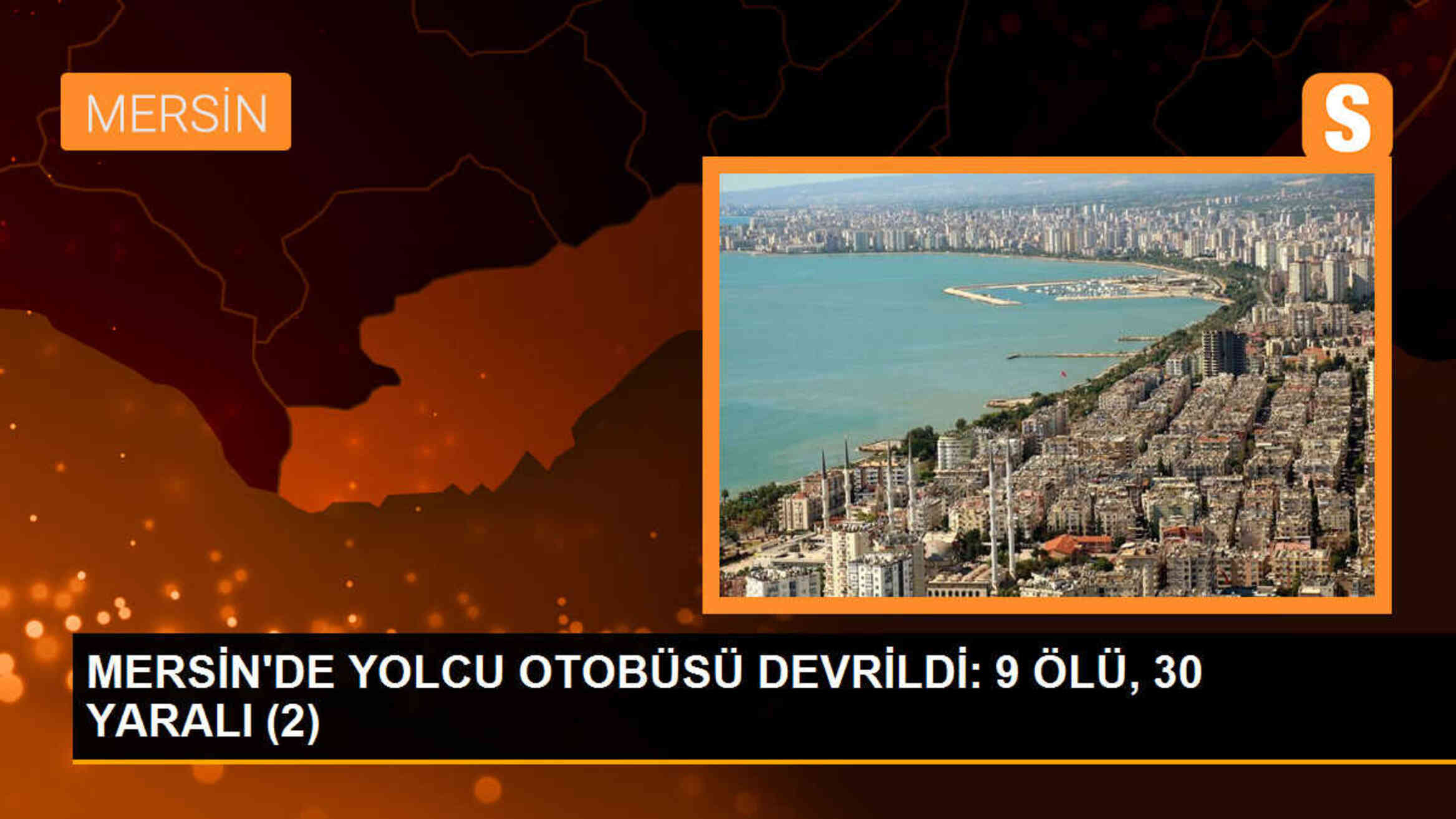 Mersin\'de yağış nedeniyle otobüs kazası: 9 ölü, 30 yaralı