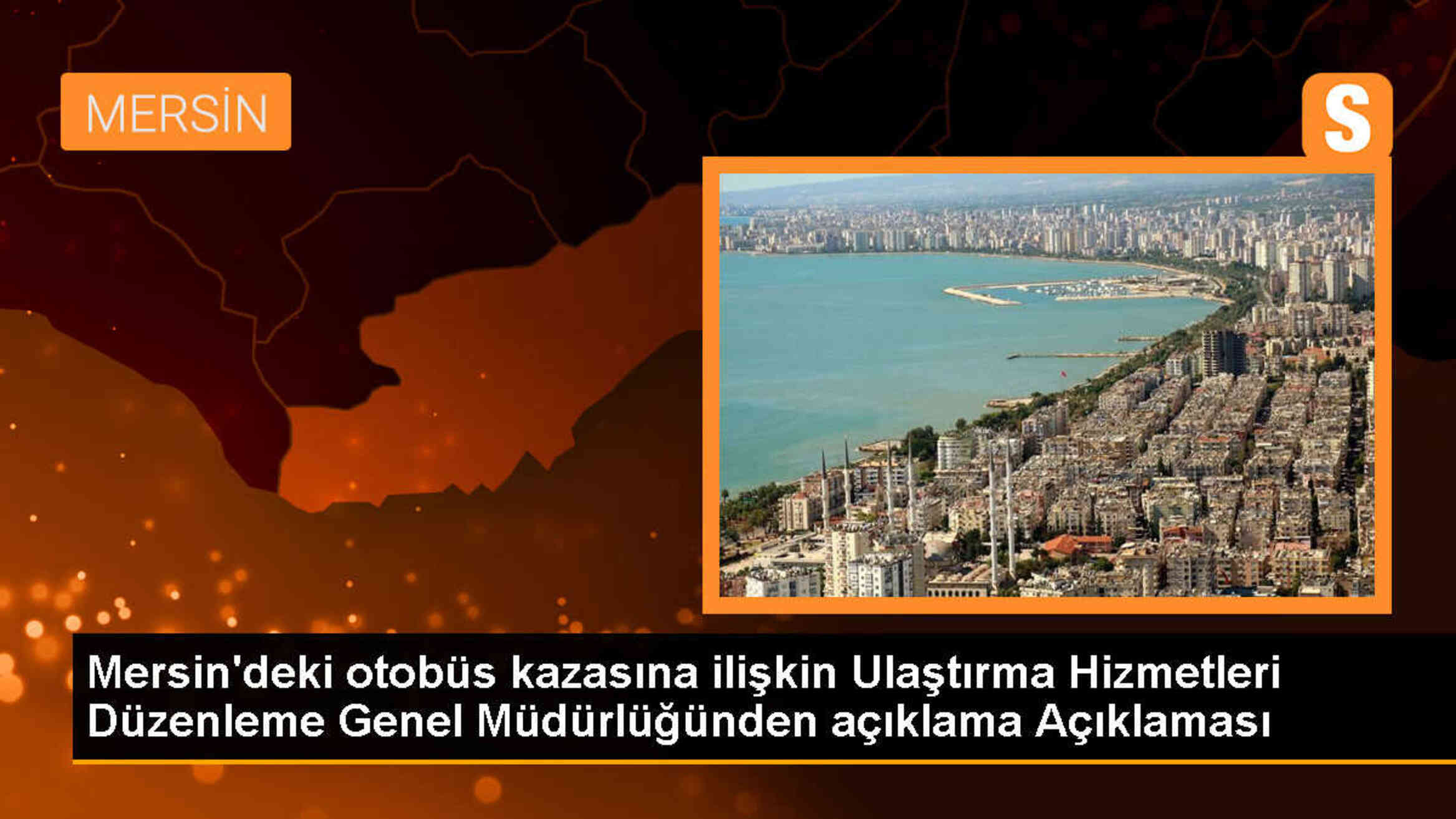 Mersin\'de meydana gelen kazada otobüs tünel kurallarına uymadı