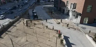 Niğde Belediyesi, 400 Yataklı Ek Hastane İnşaatının Çevre Düzenlemesine Devam Ediyor