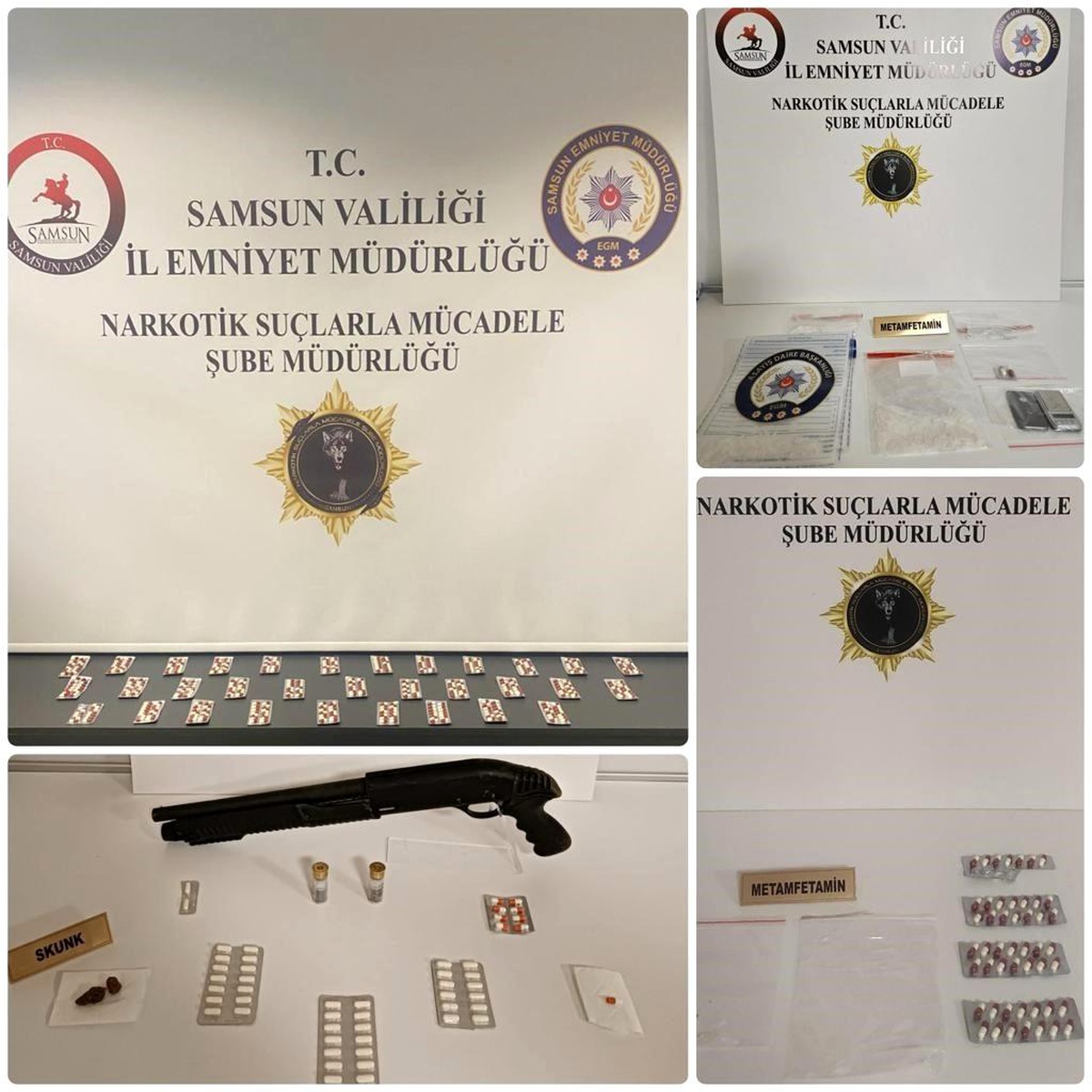 Samsun\'da Uyuşturucu Operasyonu: 33 Kişi Gözaltına Alındı
