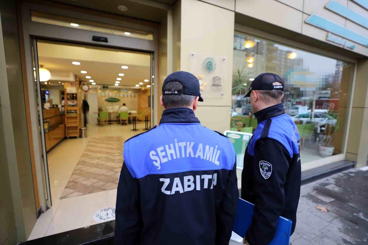 Şehitkamil Belediyesi Zabıta Müdürlüğü işletmelere tarife ve fiyat listesi denetimi gerçekleştirdi