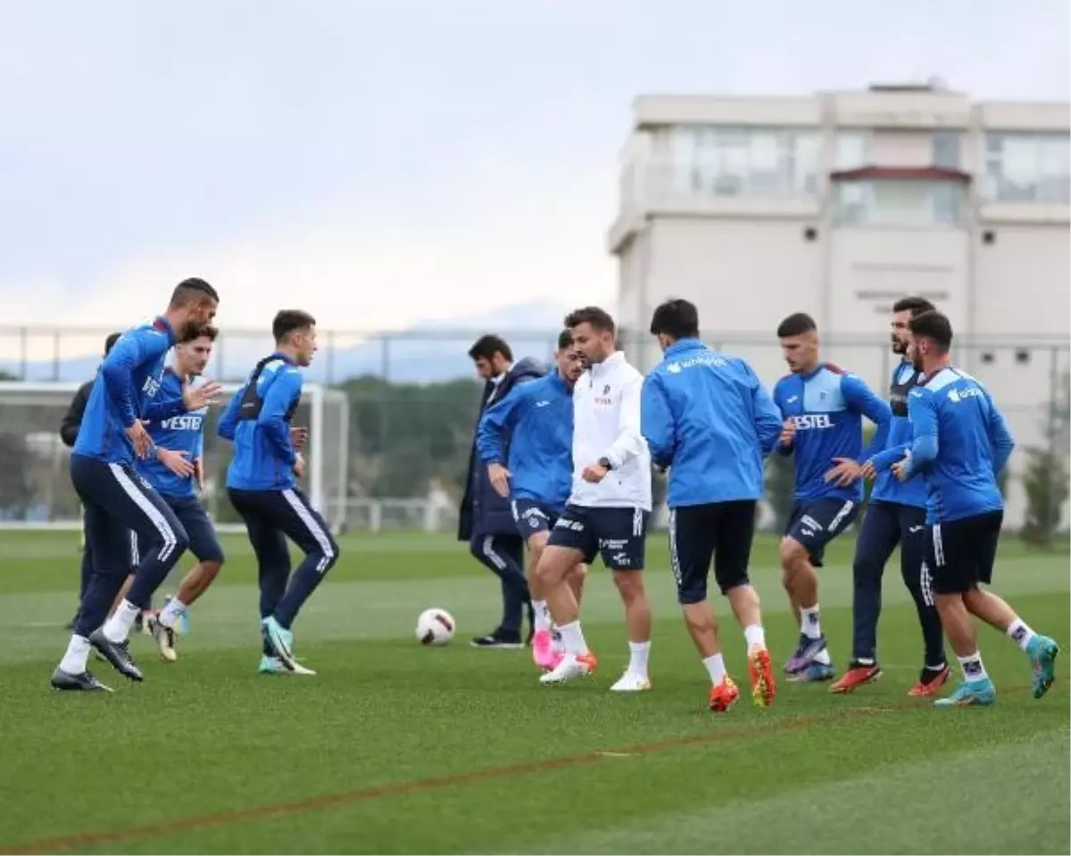 Trabzonspor, Manisa FK maçı için hazırlıklarını sürdürdü