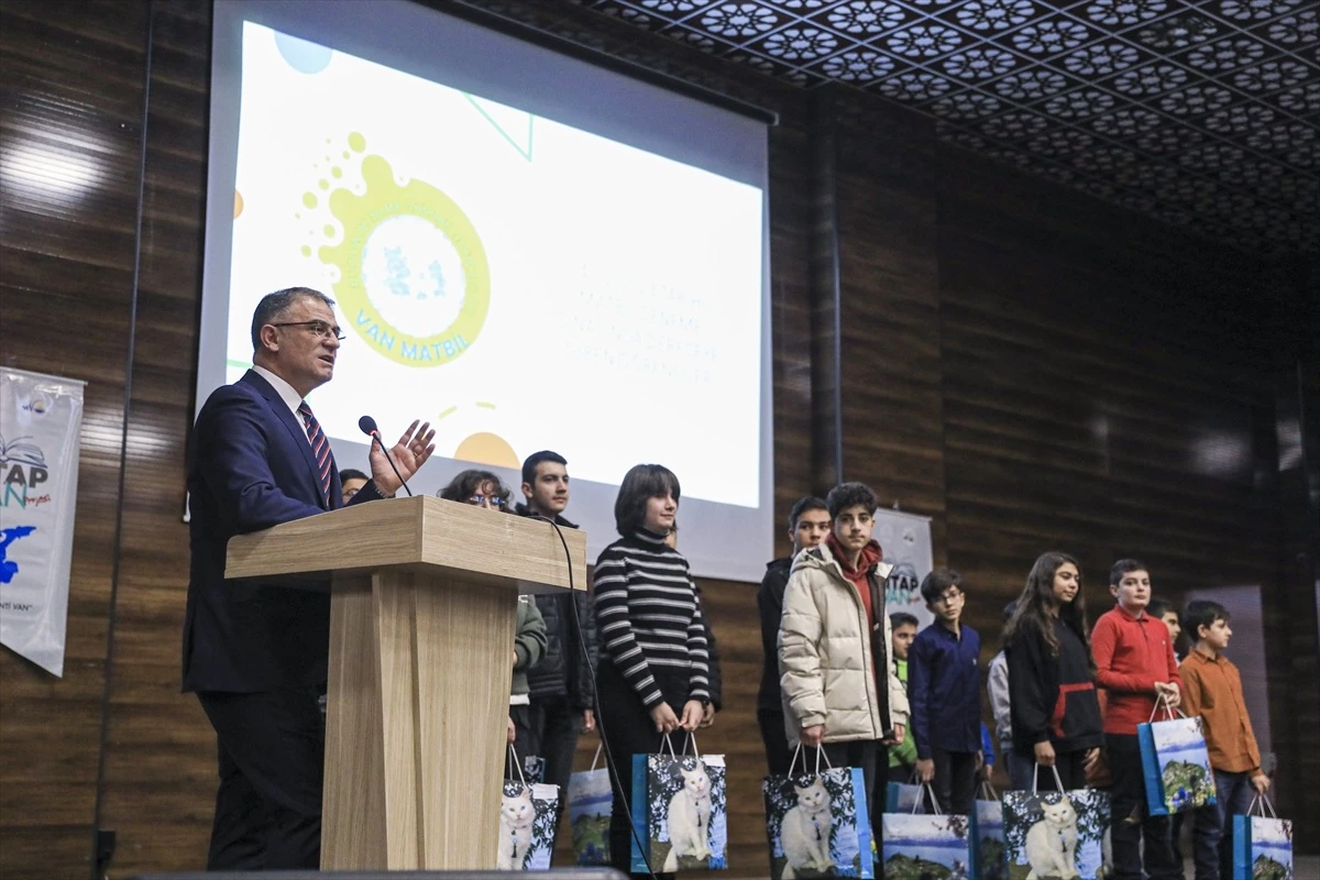 Van MAT-BİL Projesi Öğrencilere Ödülleri Verildi