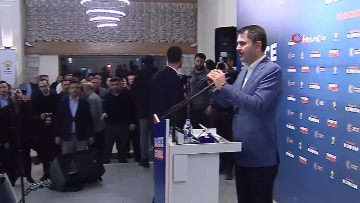AK Parti İBB Başkan adayı Kurum: 'Derdimiz İstanbul'umuza 5 yıldır verilmeyen, ama sonuna kadar hak ettiği hizmetleri verebilmektir'