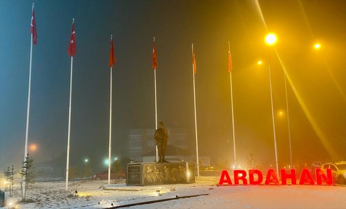 Ardahan\'da Yoğun Sis Etkili Oldu