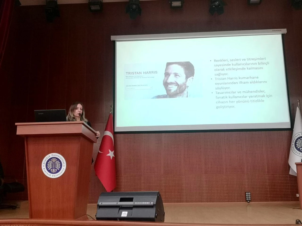 Atatürk Üniversitesi Tıp Fakültesi\'nde Ekran Bağımlılığı Konferansı Düzenlendi