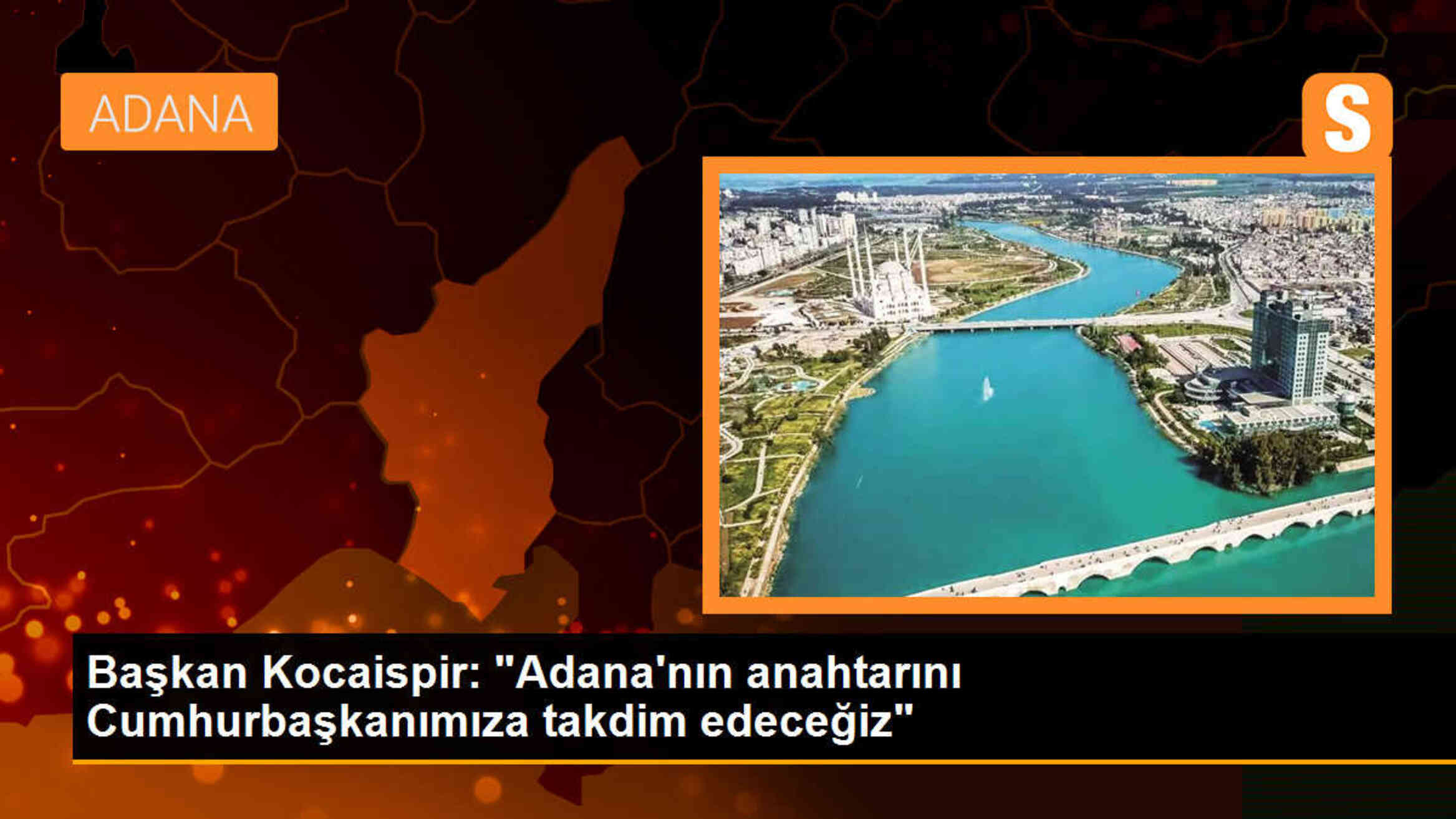 Cumhurbaşkanı Erdoğan, Fatih Mehmet Kocaispir\'i Adana Büyükşehir Belediye Başkanı adayı olarak tebliğ etti