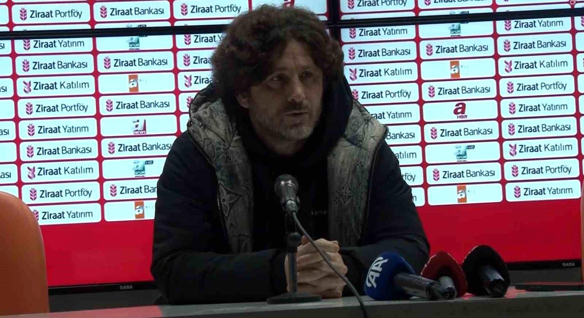 Alanyaspor Teknik Direktörü Fatih Tekke: Beklemediğimiz bir skor oldu