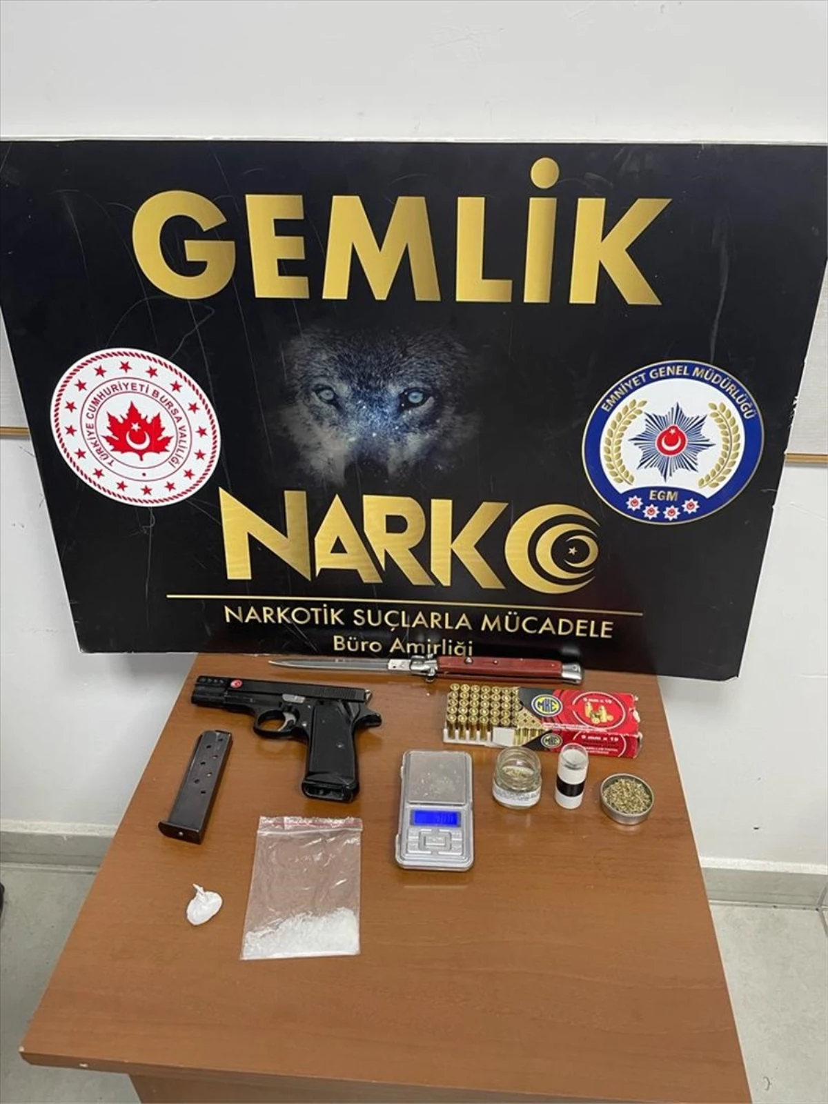 Gemlik\'te Uyuşturucu Ticareti Yapan Zanlı Tutuklandı