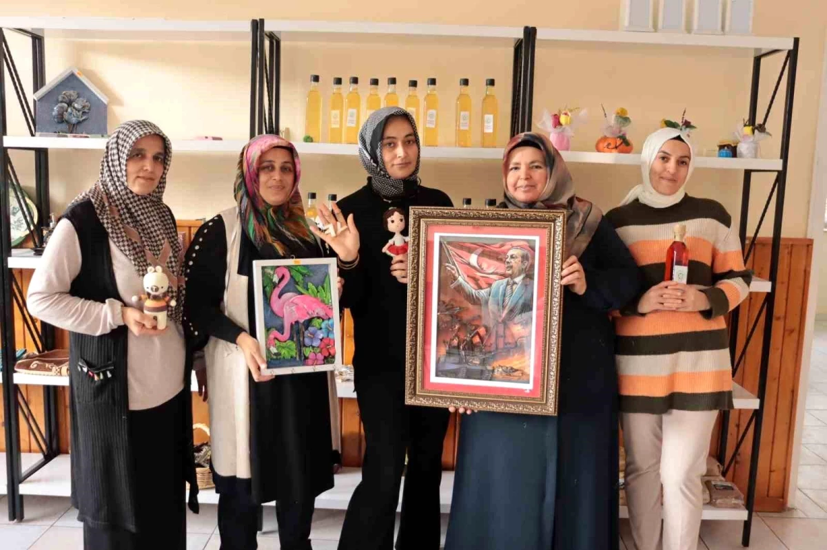 Kayseri\'deki Kadın Kooperatifleri Ekonomiye Katkı Sunuyor