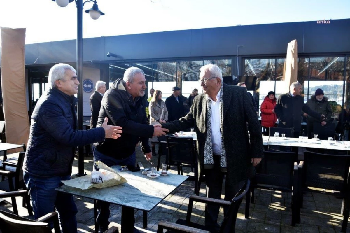 Kdz. Ereğli Belediye Başkanı Halil Posbıyık, Halk Kafe\'de Vatandaşlarla Buluştu