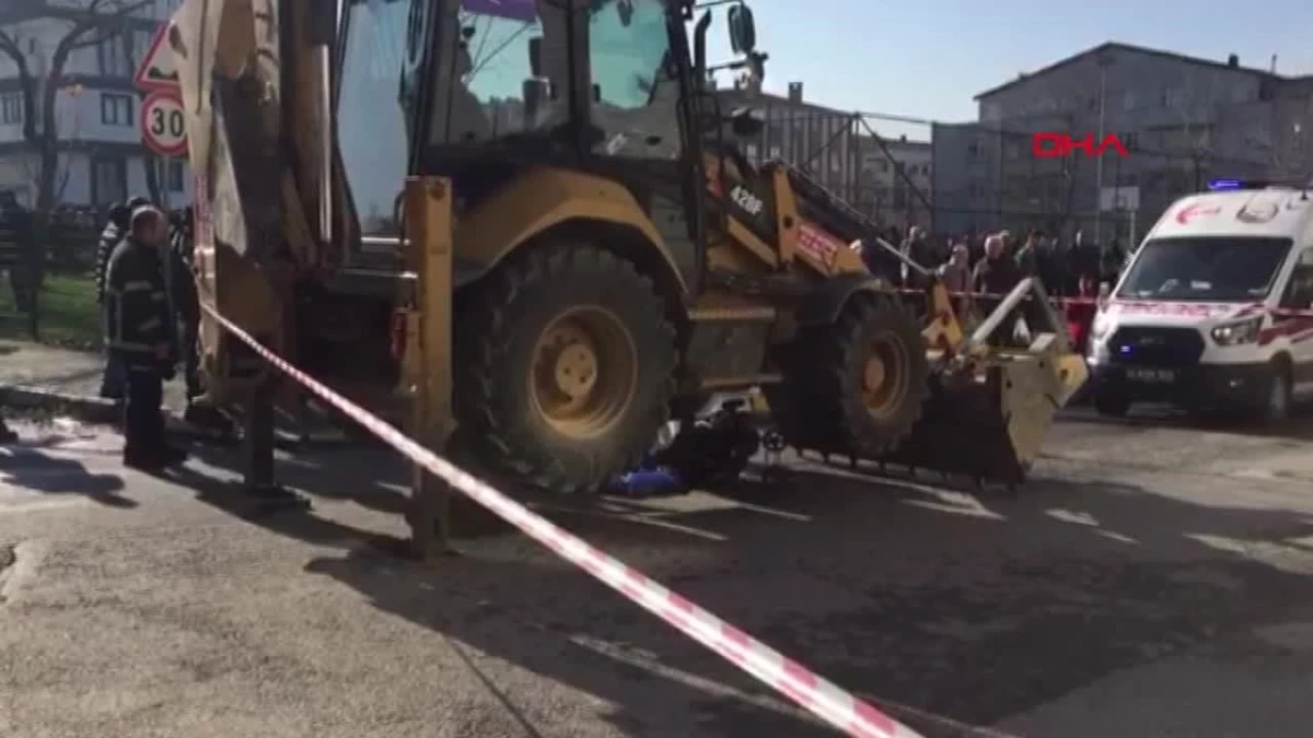 Darıca\'da iş makinesi çarptı: 2 yaşındaki bebek hayatını kaybetti