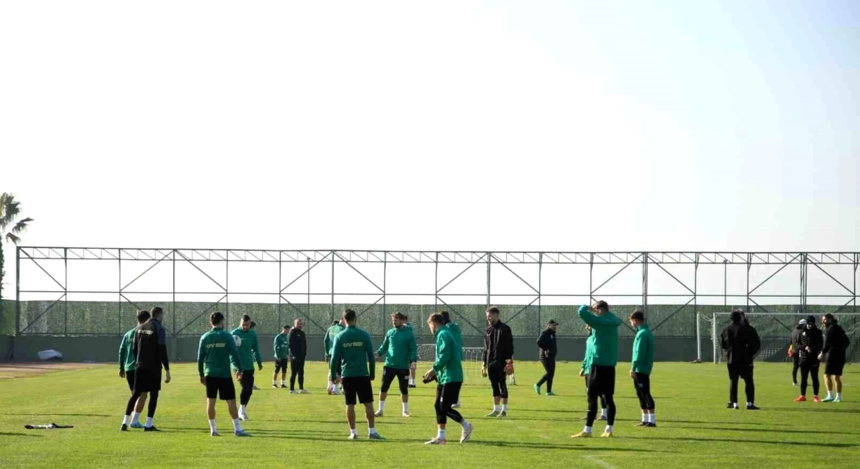 Kocaelispor, Eyüpspor maçı hazırlıklarını sürdürdü