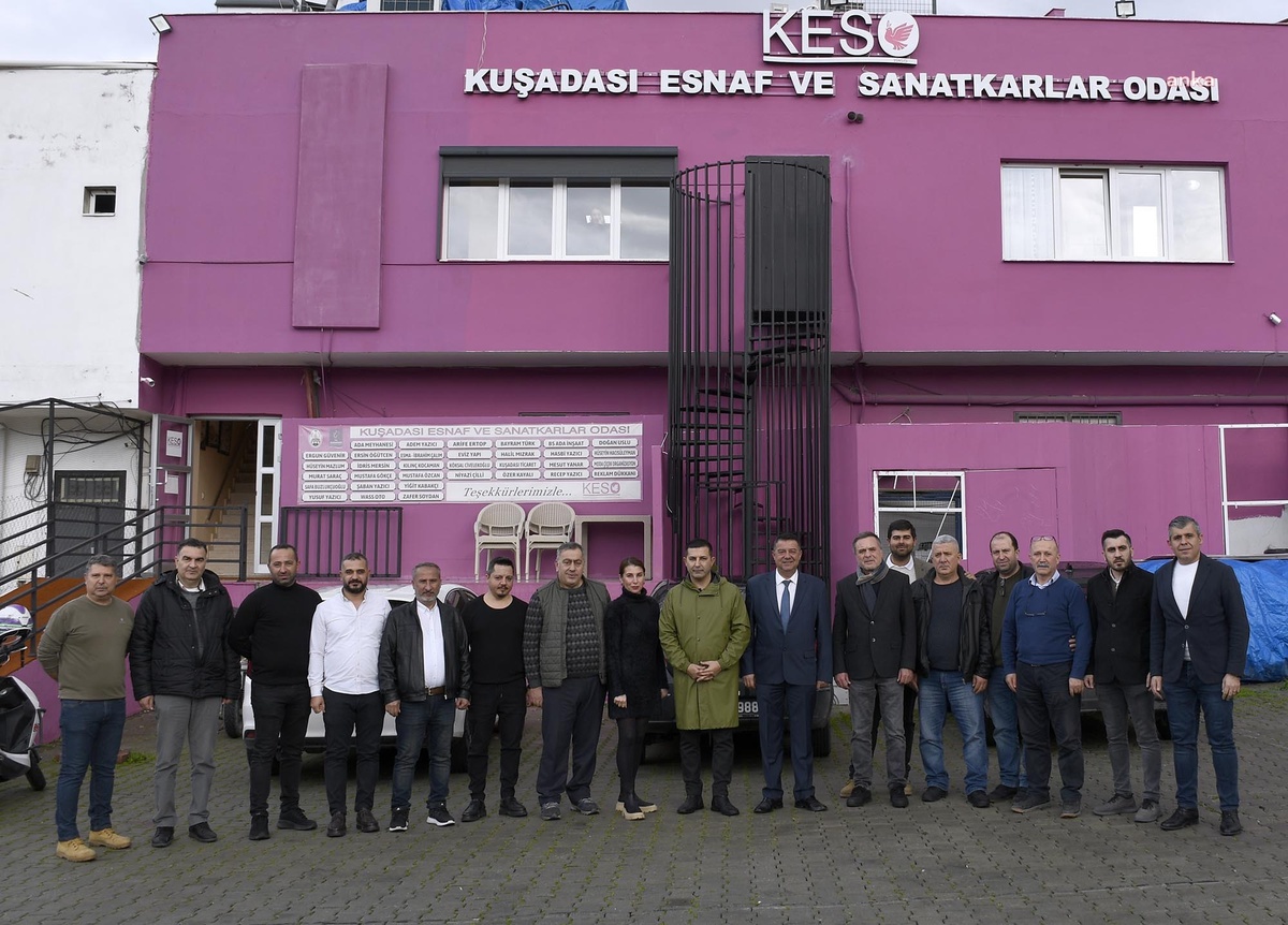Kuşadası Belediye Başkanı Ömer Günel, KESO\'yu ziyaret etti