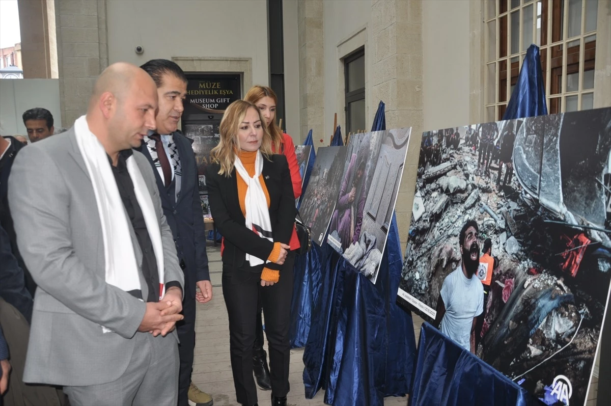 Mersin\'de "Yüreğimde Filistin" fotoğraf sergisi açıldı