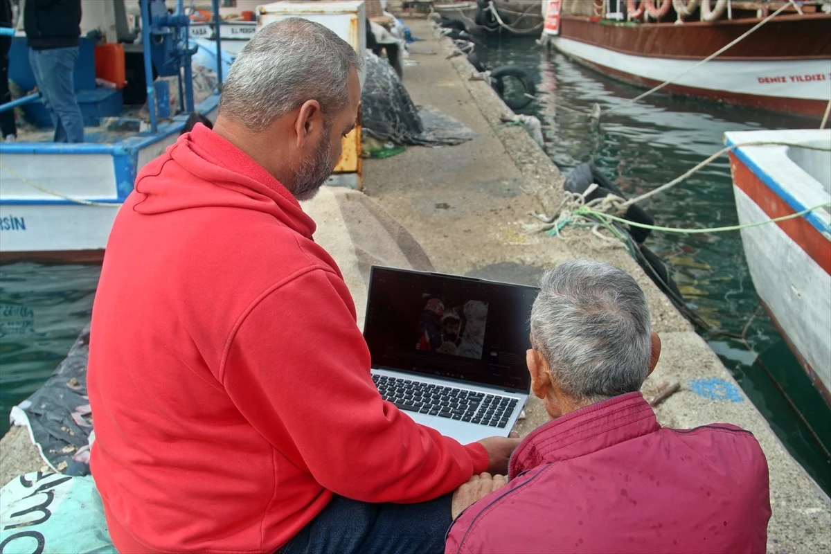 Mersin\'de balıkçılar, 2023\'e damga vuran fotoğrafları oyladı