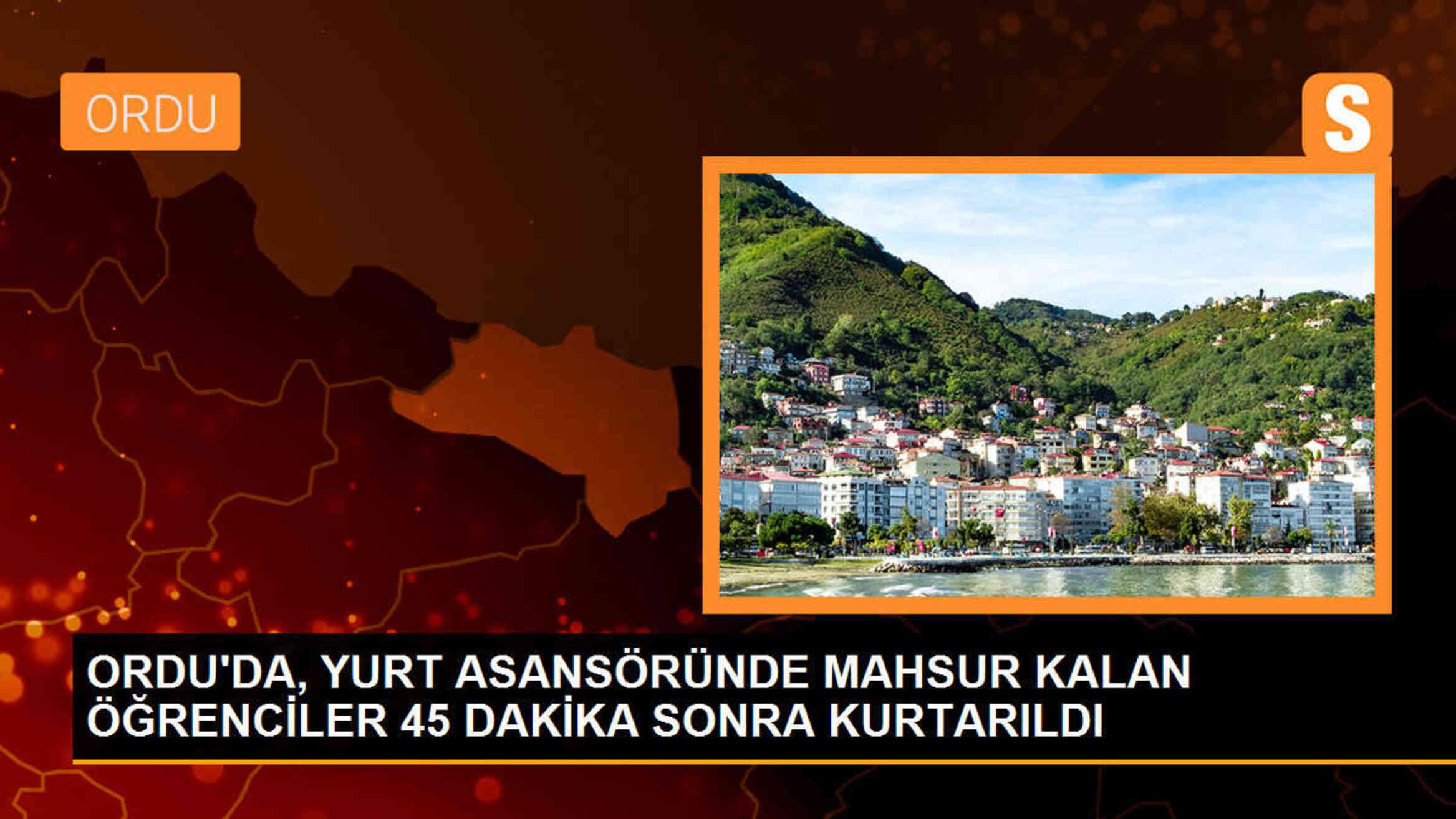 Ordu\'da KYK Kız Öğrenci Yurdu\'nda Asansör Arızası: Öğrenciler Mahsur Kaldı