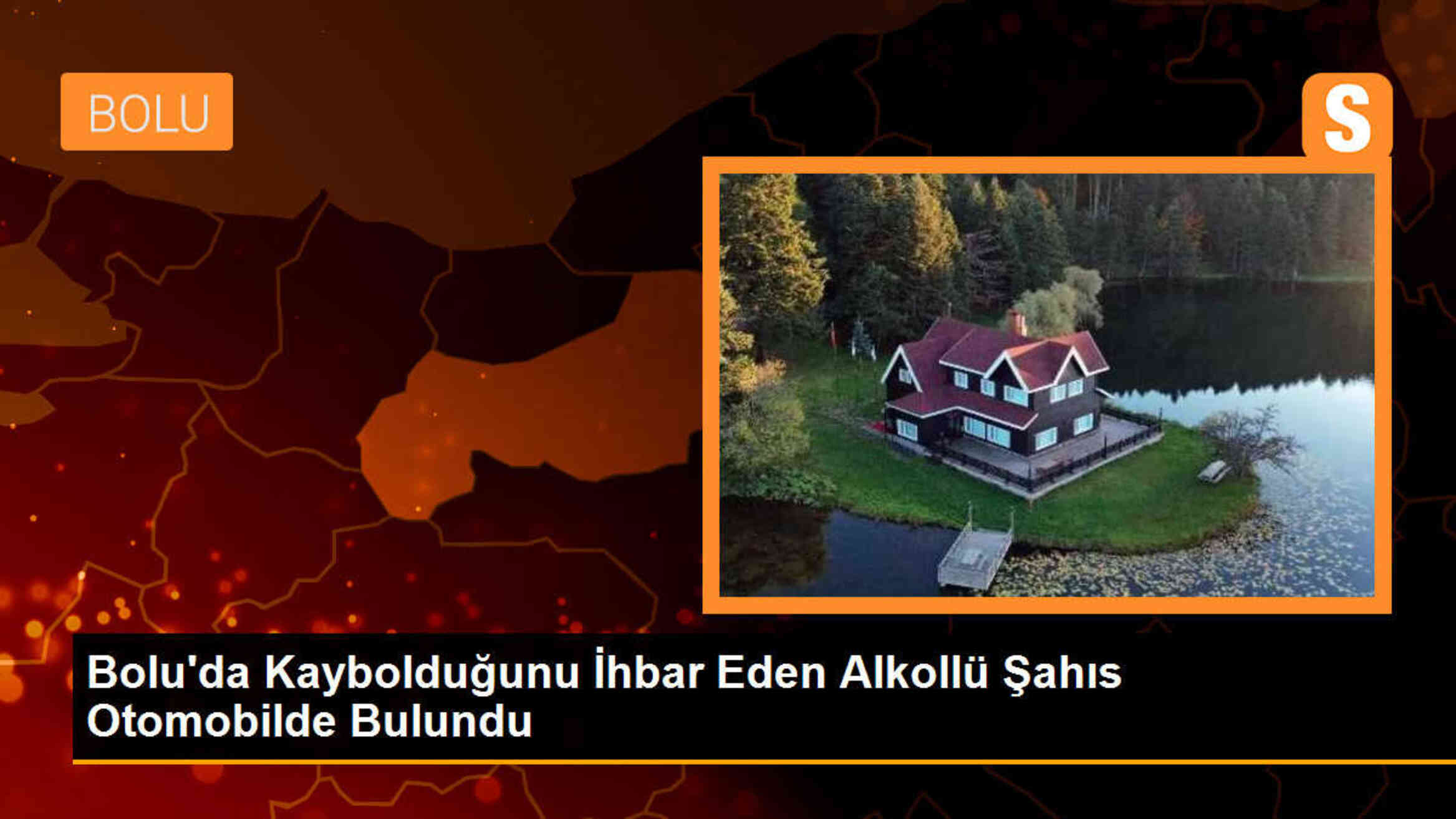 Alkollü şahıs, kaza yaptığını söyleyerek kaybolduğunu bildirdi, ancak şehir merkezinde bulundu