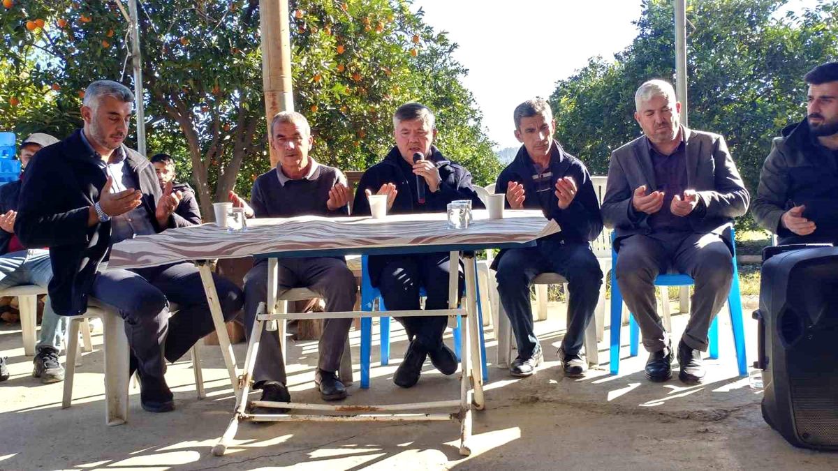 Üsteğmen Mutlu Duran\'ın ailesini müftülük personeli ziyaret etti