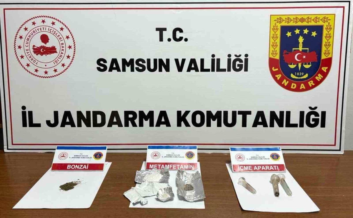 Samsun\'da Uyuşturucu Operasyonu: 3 Gözaltı