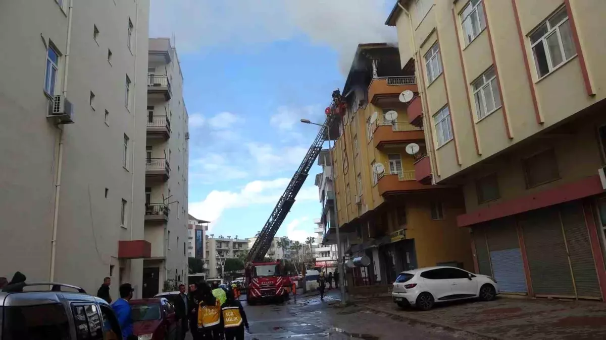 Manavgat\'ta çıkan yangın itfaiye tarafından söndürüldü