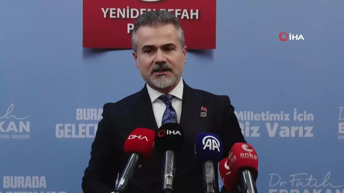 Suat Kılıç: Yeniden Refah Partisi\'nin duruşu, ilkeler temelinde bir duruştur