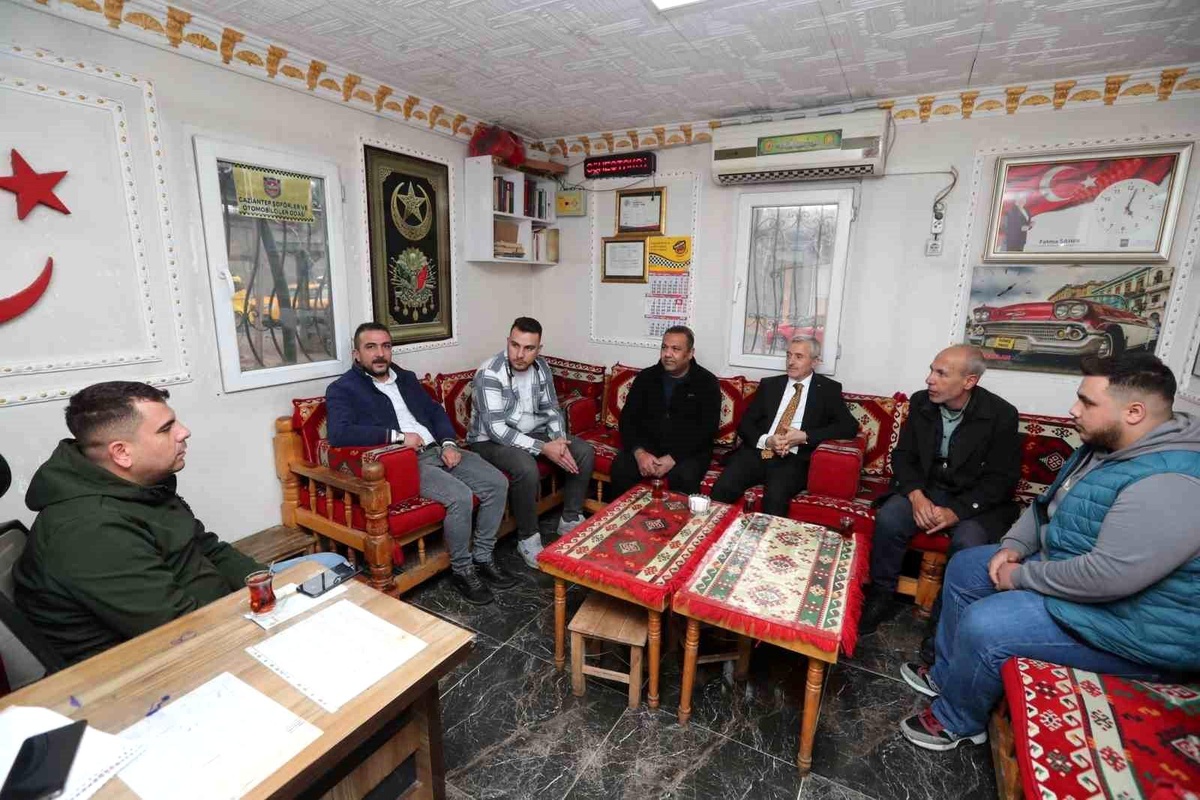 Şahinbey Belediye Başkanı Taksicilerle Buluştu