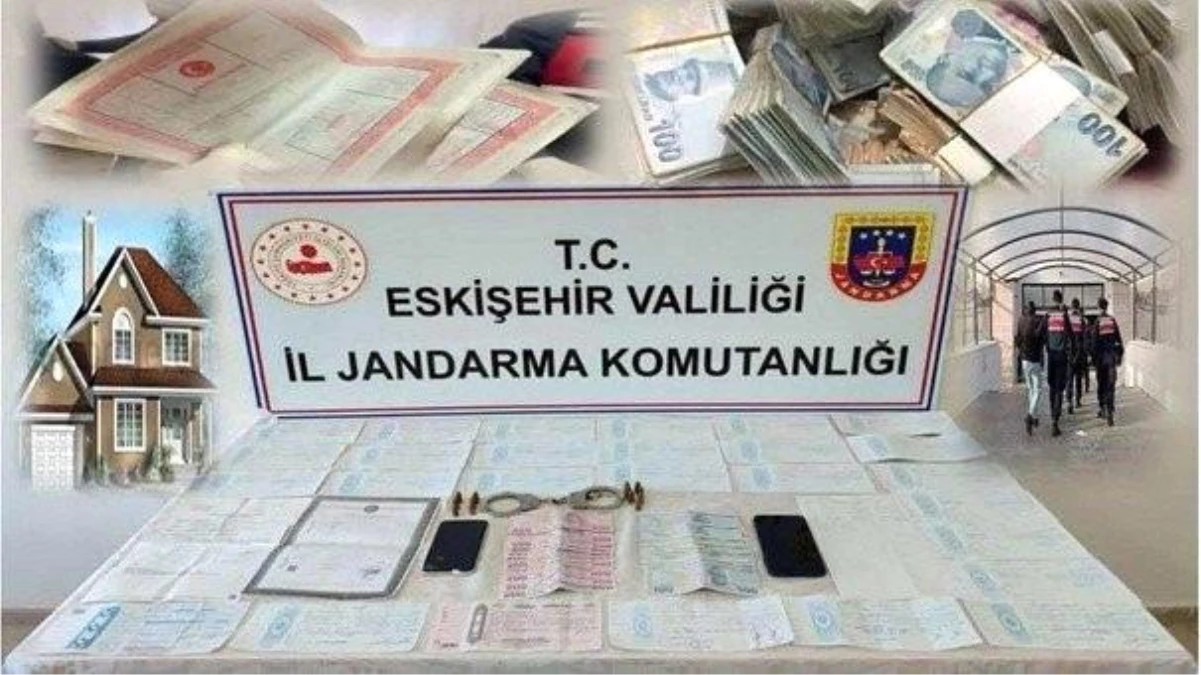 Eskişehir\'de Tefecilik Suçundan Yakalanan 4 Şahıstan 3\'ü Tutuklandı