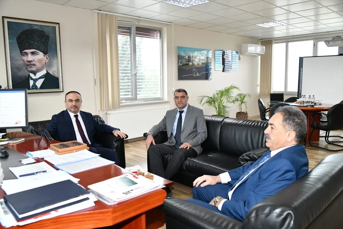 Edirne Cumhuriyet Başsavcısı Mustafa Çakmak, Tekirdağ Valisi Recep Soytürk\'ü ziyaret etti