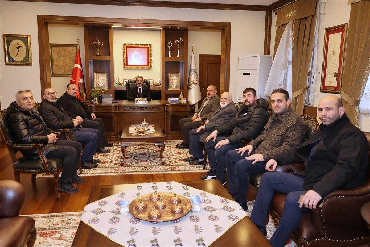Tokat Belediye Başkanı Eyüp Eroğlu\'na ziyaretler devam ediyor
