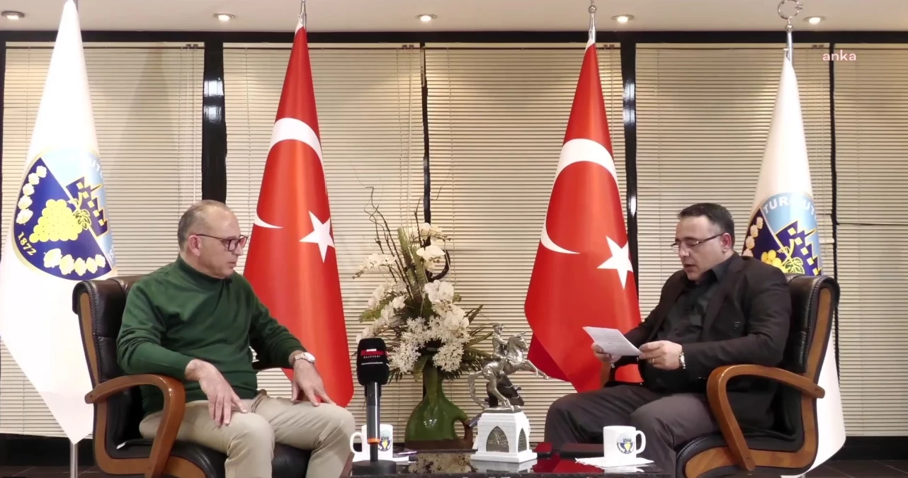 Turgutlu Belediye Başkanı Çetin Akın, canlı yayında açıklamalarda bulundu