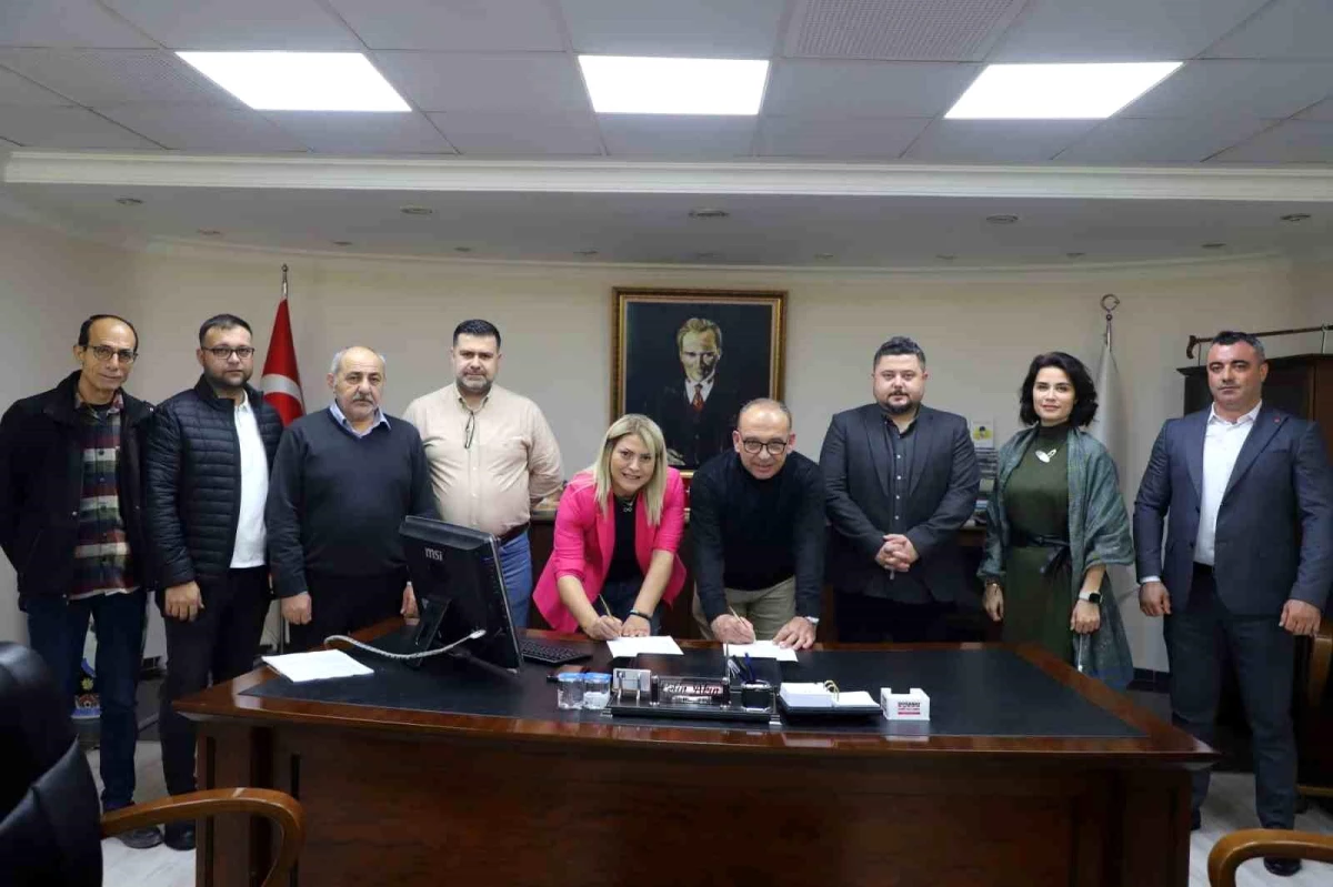 Turgutlu Belediyesi ve DİSK\'e bağlı Genel-İş Sendikası arasında protokol imzalandı