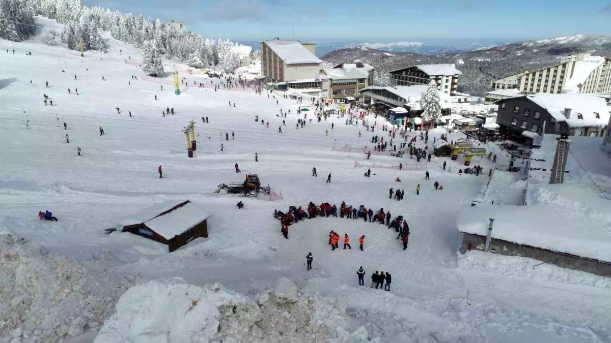 Uludağ\'ı 4 Mevsim Turizme Hizmet Verecek Hale Getirecek Termal Su Araştırmaları Devam Ediyor