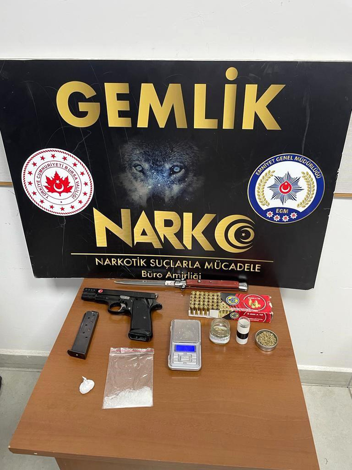 Gemlik\'te uyuşturucu ticareti yapan kişi tutuklandı