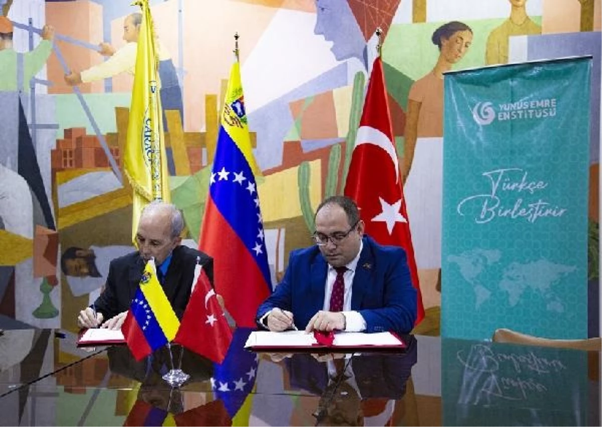 Karakas Yunus Emre Enstitüsü ile Venezuela Merkez Üniversitesi Arasında İş Birliği Protokolü İmzalandı