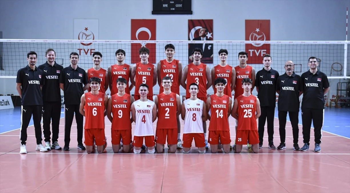 Türkiye 18 Yaş Altı Erkek Voleybol Milli Takımı Avrupa Şampiyonası Elemelerinde Sahaya Çıkacak
