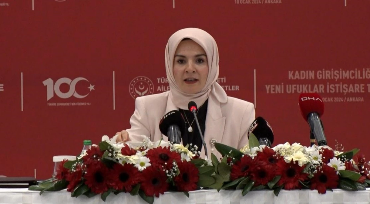 Aile ve Sosyal Hizmetler Bakanı Kadın Girişimciler İçin WEB Sitesi Hazırlıyor