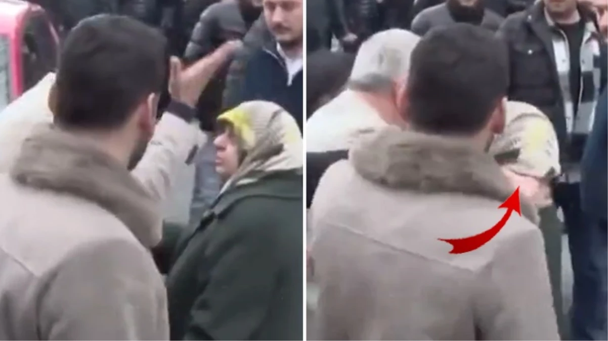 Büyükçekmece Belediye Başkan Yardımcısı Hasan Akkuş, yaşlı bir kadının boğazını sıkıp küfretti
