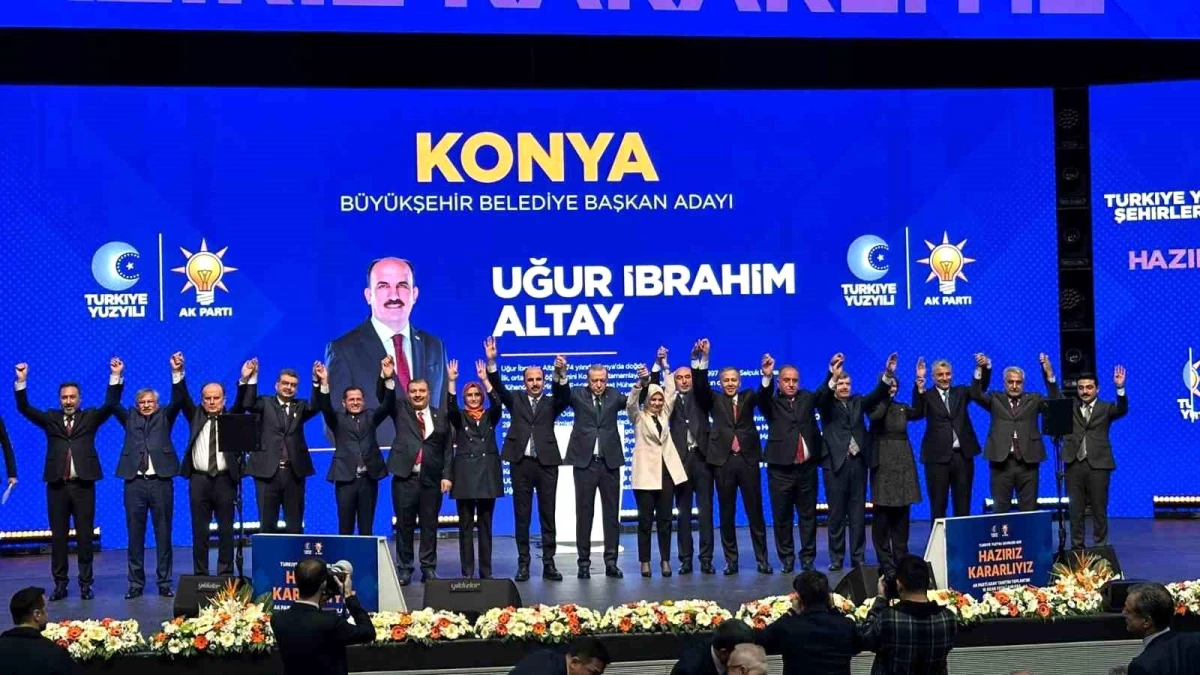 Cumhurbaşkanı Erdoğan, Konya Büyükşehir Belediye Başkanı Uğur İbrahim Altay\'ı yeniden aday gösterdi