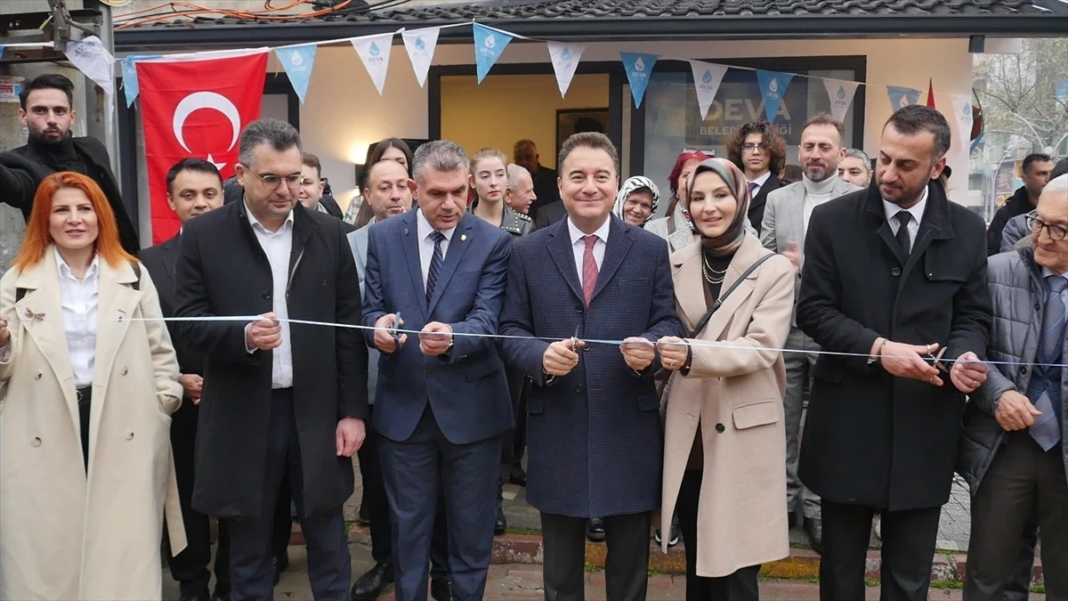 DEVA Partisi Genel Başkanı Ali Babacan: Yerel Seçimlerde Hazırız