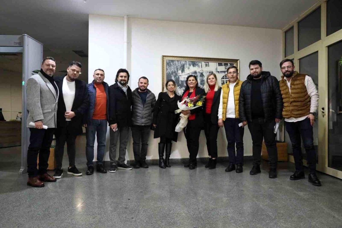 Aydın\'da Esnaflar Nezaket Ziyaretinde Bulundu