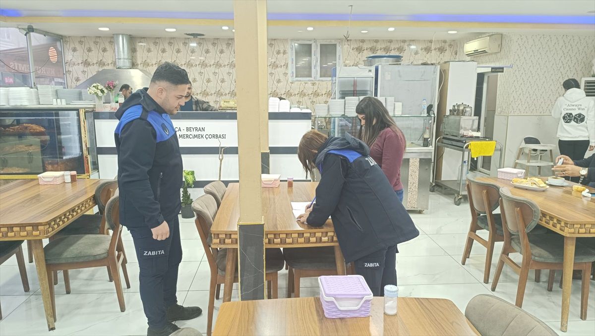 İslahiye\'de İşletmelerde Fiyat Denetimleri Devam Ediyor