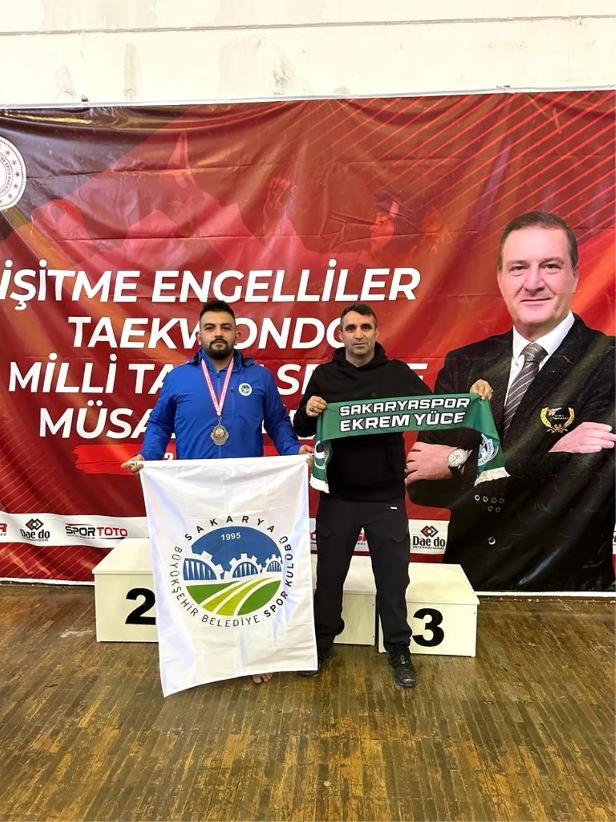 Sakarya Büyükşehir Belediyesi İşitme Engelli Taekwondo sporcusu Milli Takım seçmelerinde ikinci oldu