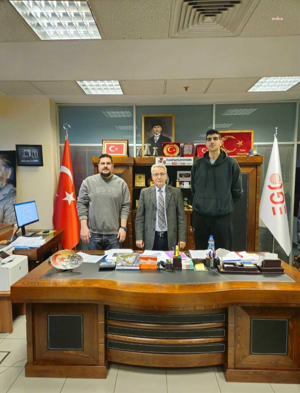 Ankara Büyükşehir Belediyesi EGO Spor, Mustafa Yiğit Elgün ile sözleşme imzaladı