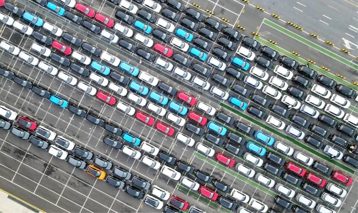 Çin\'in Shanghai kentindeki otomobil ihracatı rekor seviyeye ulaştı