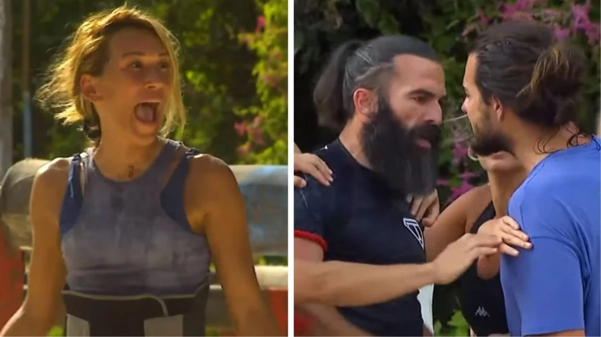 Survivor All Star 2024\'te Hakan ve Turabi arasında gerginlik yaşandı! Oyunu yarıda kesilen Seda ateş püskürdü