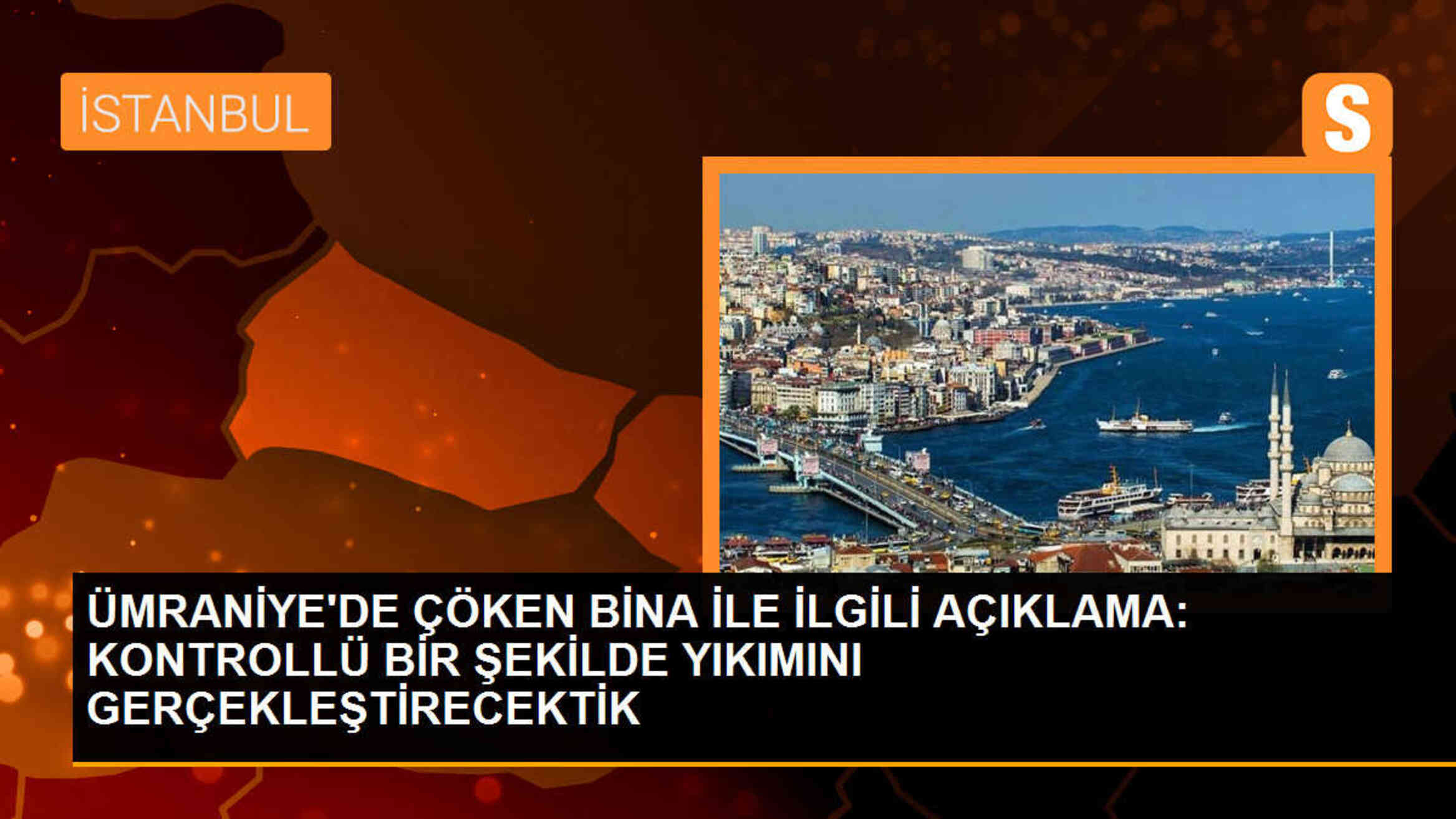 Ümraniye\'de çöken binada vatandaşlar mağdur edilmeyecek