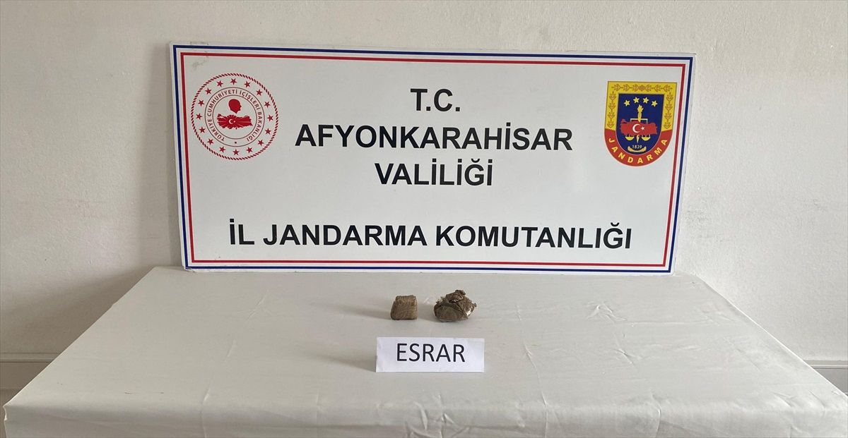 Afyonkarahisar\'da Yurt Dışından Uyuşturucu Getiren Şüpheli Yakalandı